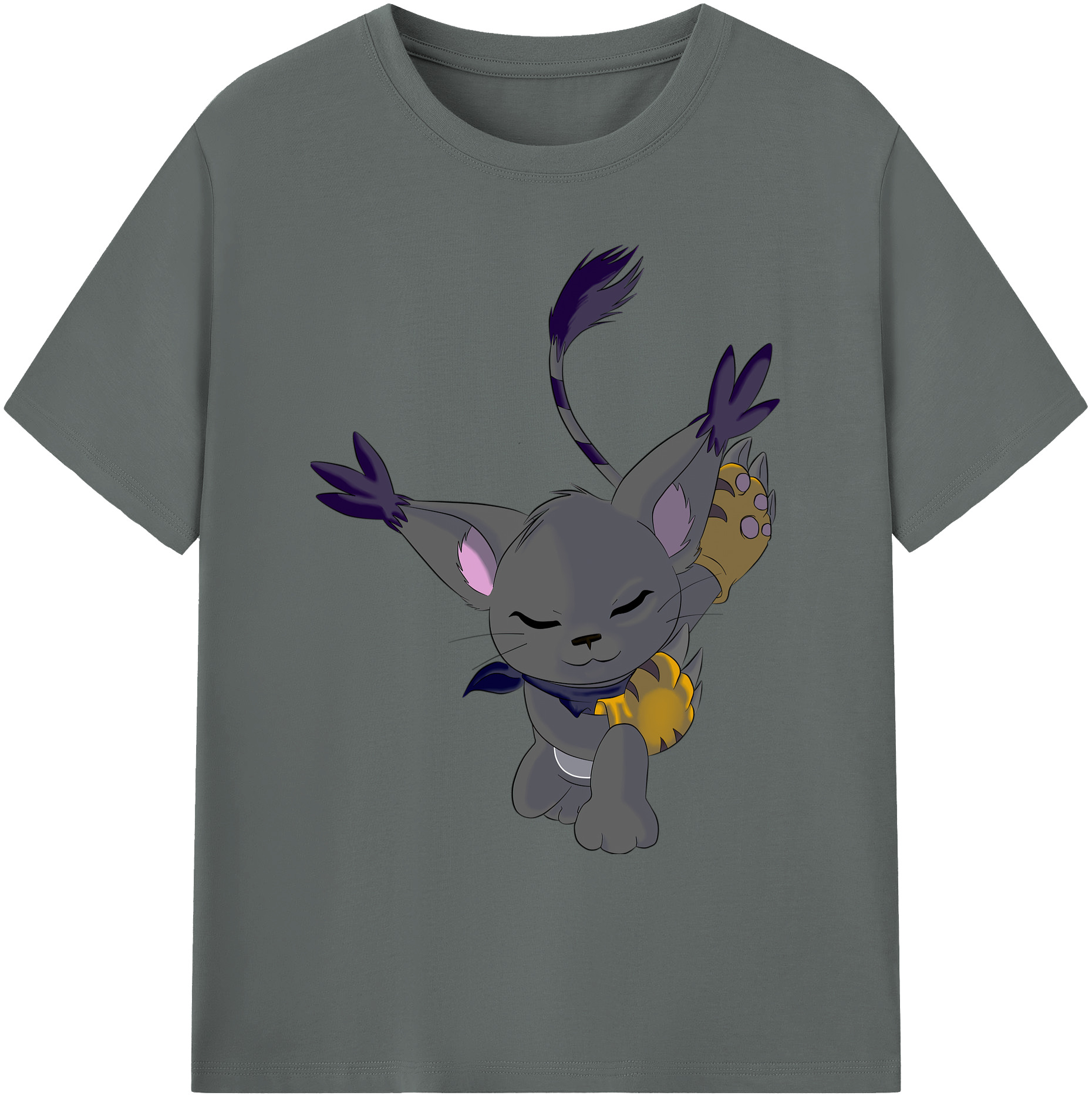 （画像用） Digimon デジタルモンスター/デジモン 綿100％ メンズ半袖Tシャツ｜肌触りやわらか＆通気性